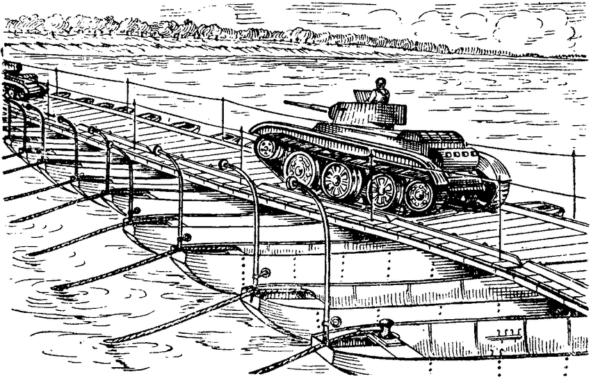 Погрузился на понтоны первый взвод. Н2п Понтонный парк. Понтонный мост военный схема. Понтонный мост чертеж. Понтонный мост для танков.